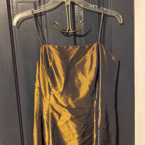 Cachet shinny brown dress - Picture 4 of 7